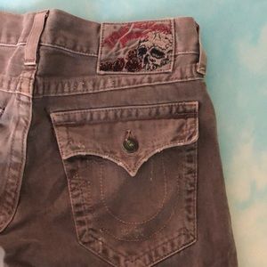 True Religion Jeans minor repair Colored Buttons